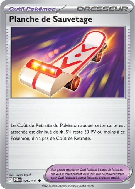 Pokémon - Planche de Sauvetage (PRE 126/131) - Évolutions Prismatiques
