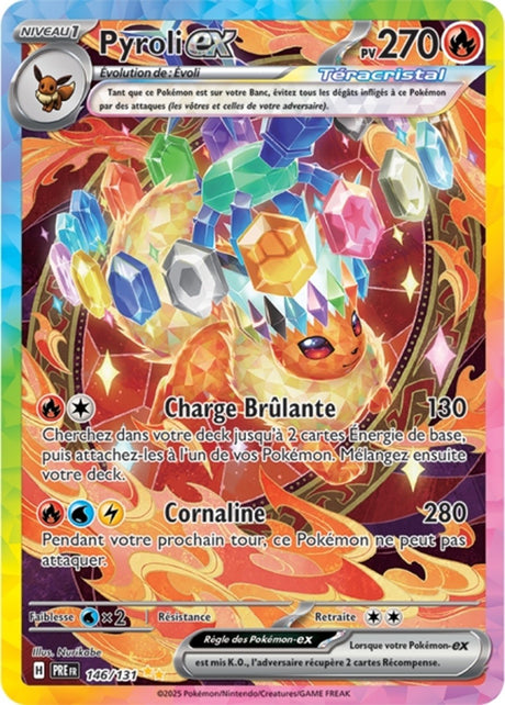 Pokémon - Pyroli ex (PRE 146/131) - Évolutions Prismatiques