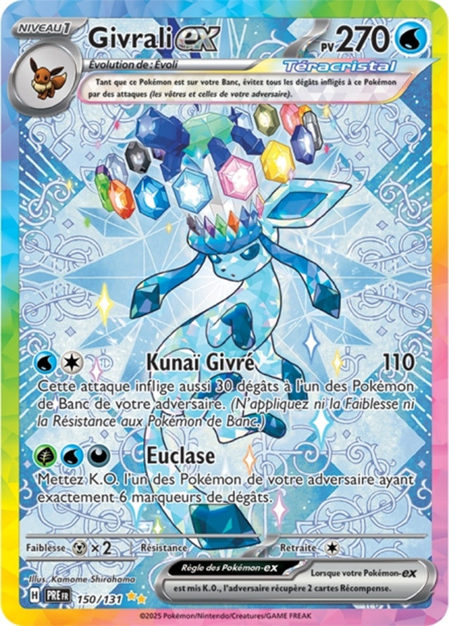 Pokémon - Givrali ex (PRE 150/131) - Évolutions Prismatiques