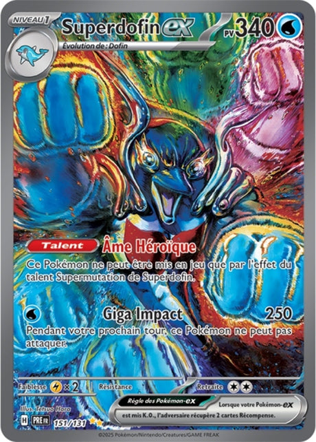 Pokémon - Superdofin ex (PRE 151/131) - Évolutions Prismatiques