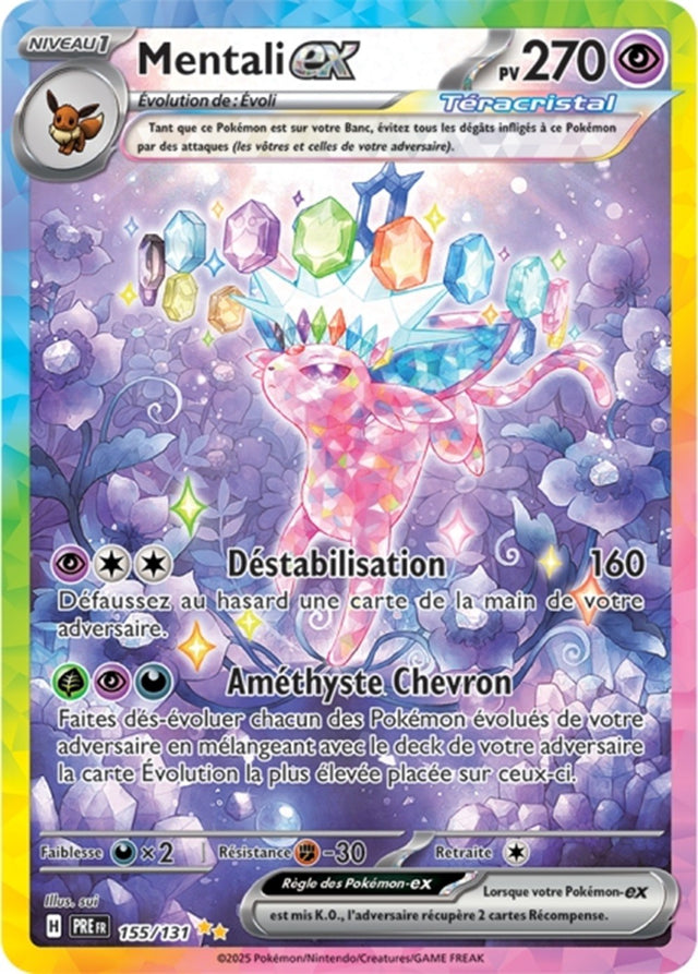 Pokémon - Mentali ex (PRE 155/131) - Évolutions Prismatiques