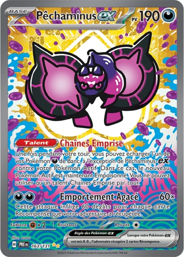Pokémon - Pêchaminus ex (PRE 163/131) - Évolutions Prismatiques