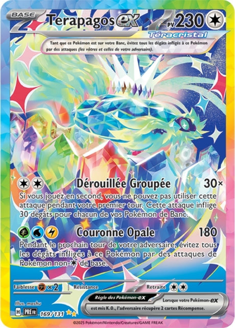 Pokémon - Terapagos ex (PRE 169/131) - Évolutions Prismatiques