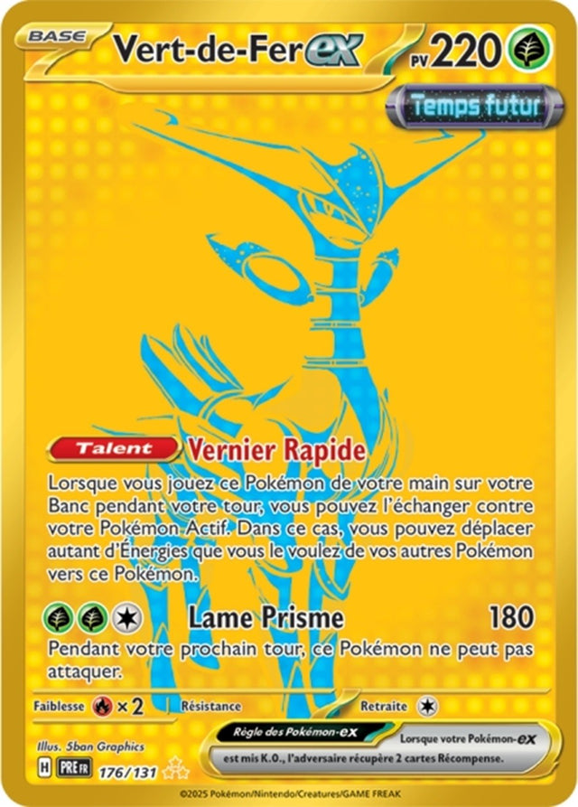 Pokémon - Vert-de-Fer ex (PRE 176/131) - Évolutions Prismatiques