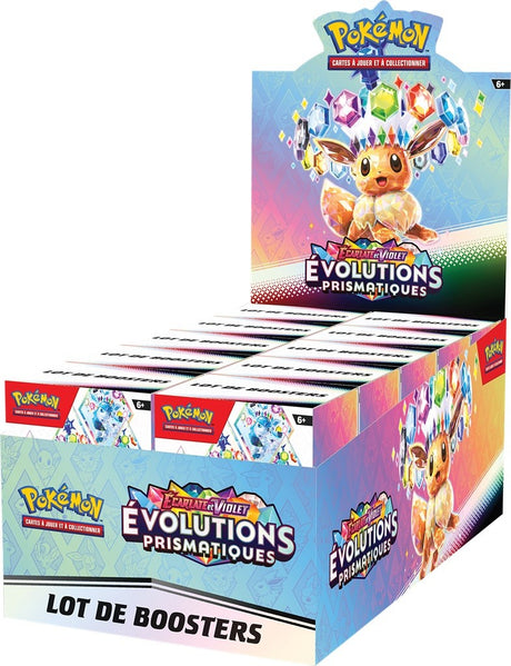 Pokémon - Display de 10 Bundle / Lot de Boosters EV08.5 : Évolutions Prismatiques