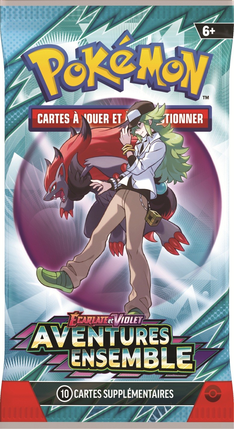Pokémon - Booster de 10 Cartes EV09 : Aventures Ensemble