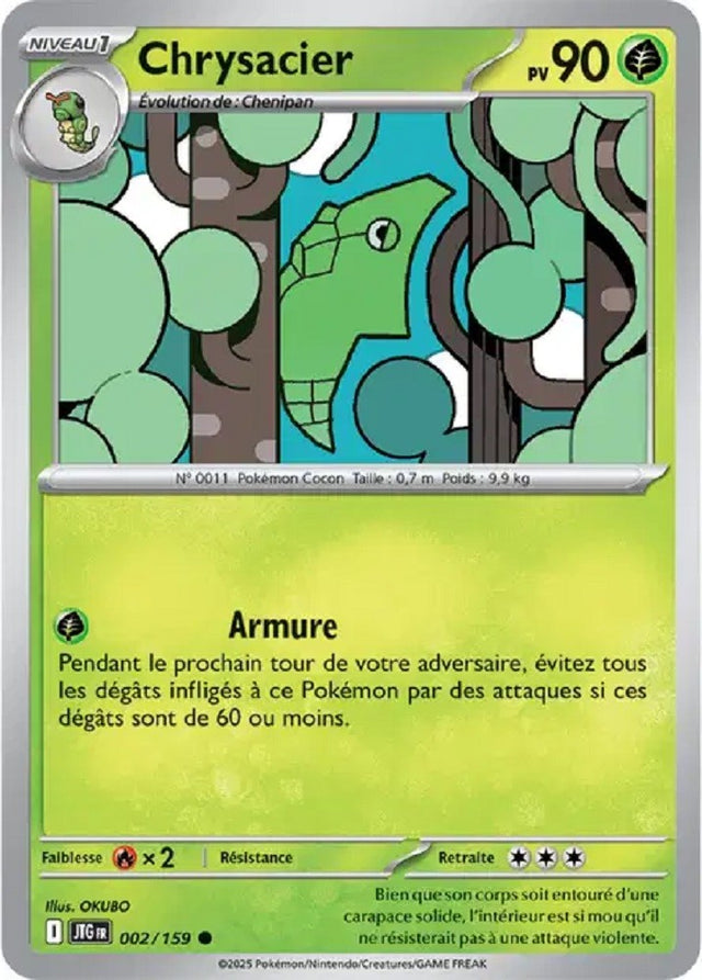 Pokémon - Chrysacier (JTG 002/159) - Aventures Ensemble
