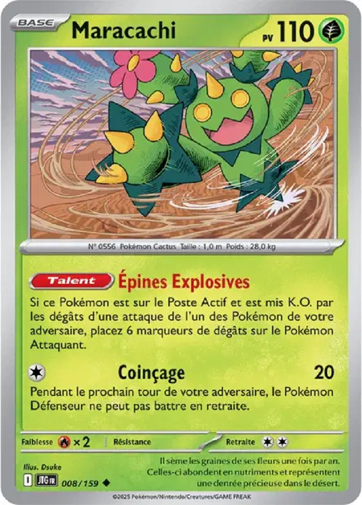 Pokémon - Maracachi (JTG 008/159) - Aventures Ensemble