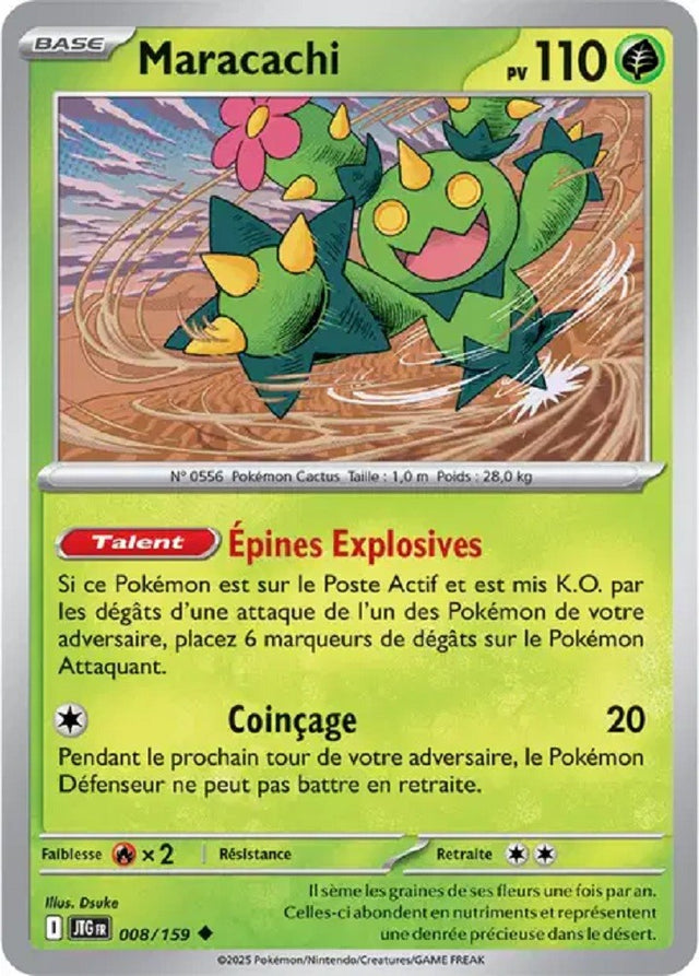 Pokémon - Maracachi (JTG 008/159) - Aventures Ensemble