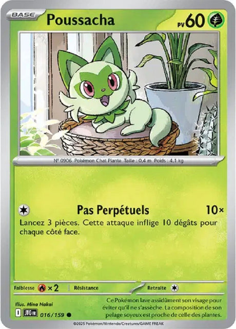 Pokémon - Poussacha (JTG 016/159) - Aventures Ensemble