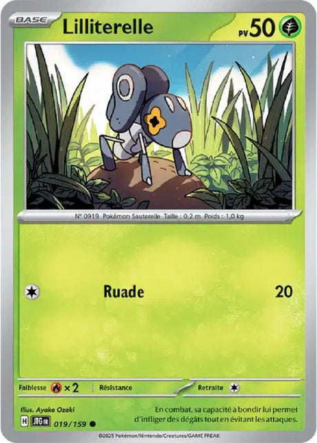 Pokémon - Lilliterelle (JTG 019/159) - Aventures Ensemble