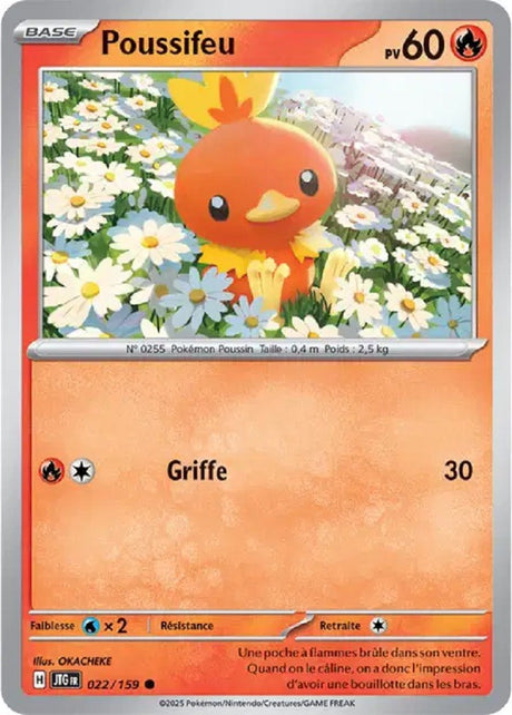 Pokémon - Poussifeu (JTG 022/159) - Aventures Ensemble