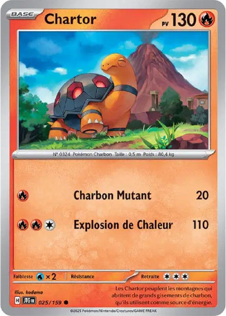Pokémon - Chartor (JTG 025/159) - Aventures Ensemble
