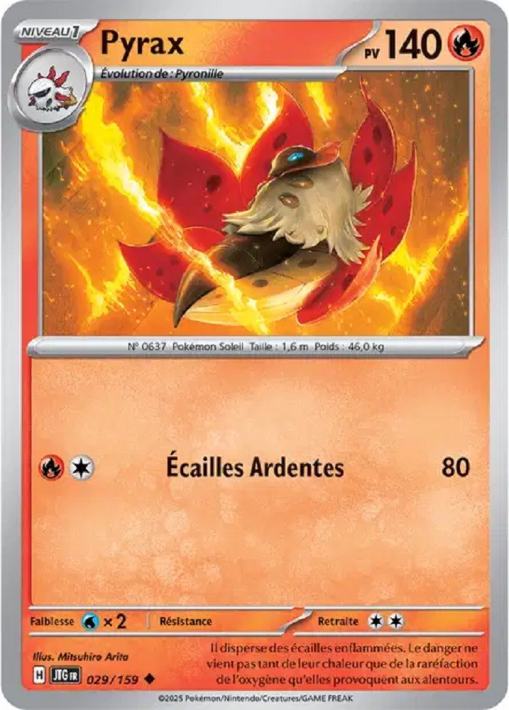 Pokémon - Pyrax (JTG 029/159) - Aventures Ensemble