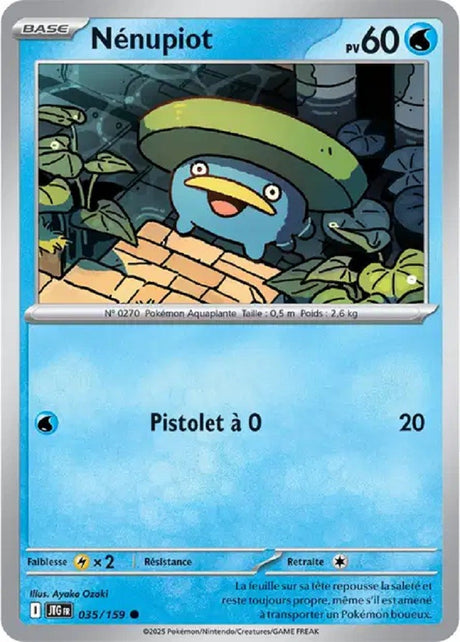 Pokémon - Nénupiot (JTG 035/159) - Aventures Ensemble