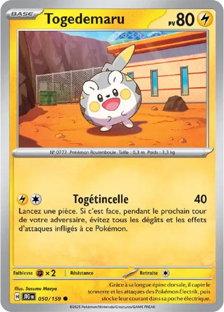 Pokémon - Togedemaru (JTG 050/159) - Aventures Ensemble