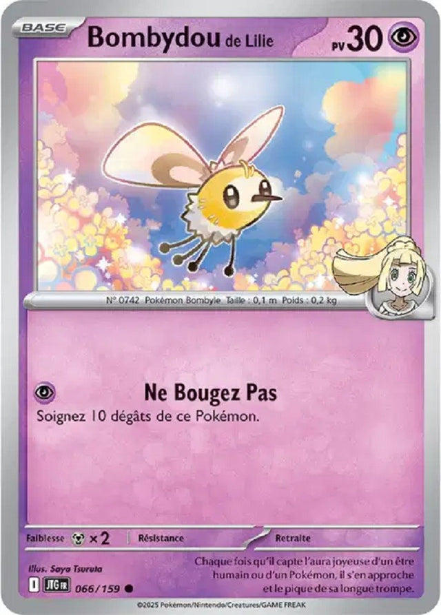 Pokémon - Bombydou de Lilie (JTG 066/159) - Aventures Ensemble