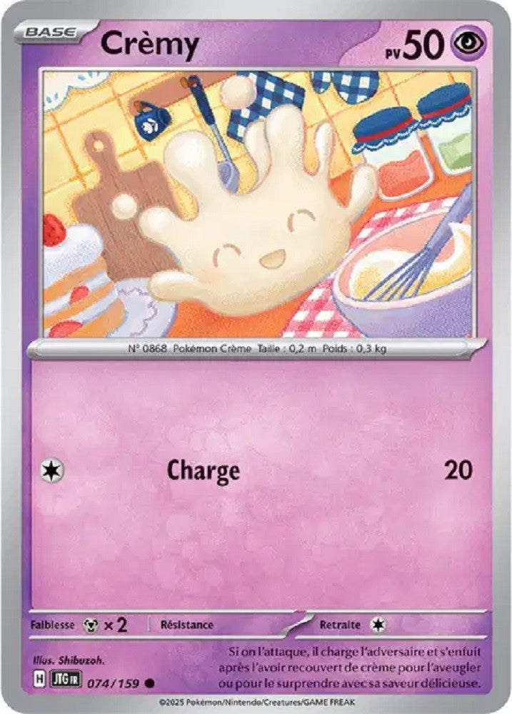 Pokémon - Crèmy (JTG 074/159) - Aventures Ensemble