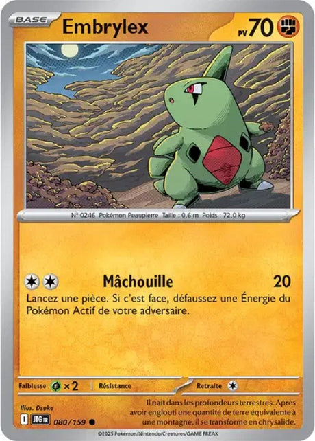 Pokémon - Embrylex (JTG 080/159) - Aventures Ensemble