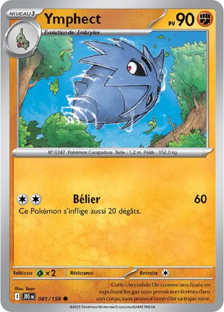 Pokémon - Ymphect (JTG 081/159) - Aventures Ensemble