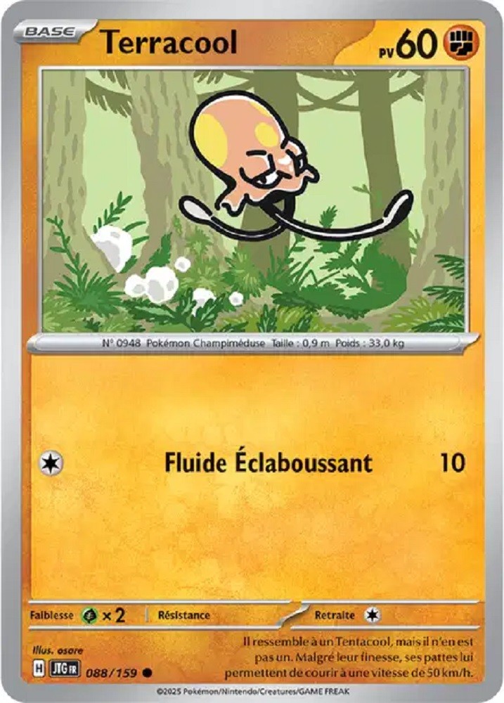 Pokémon - Terracool (JTG 088/159) - Aventures Ensemble