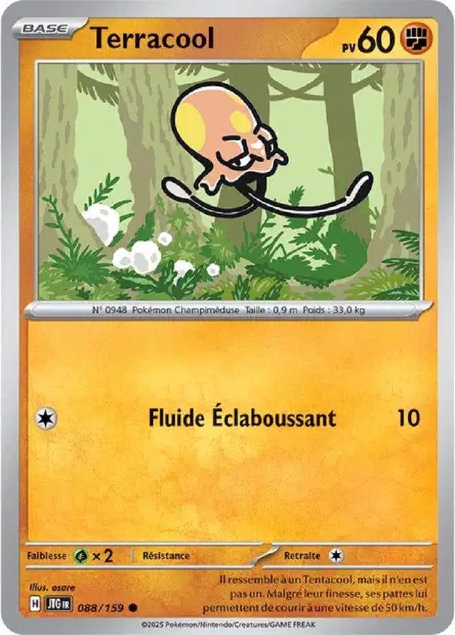 Pokémon - Terracool (JTG 088/159) - Aventures Ensemble