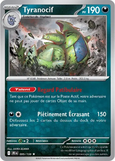 Pokémon - Tyranocif (JTG 095/159) - Aventures Ensemble