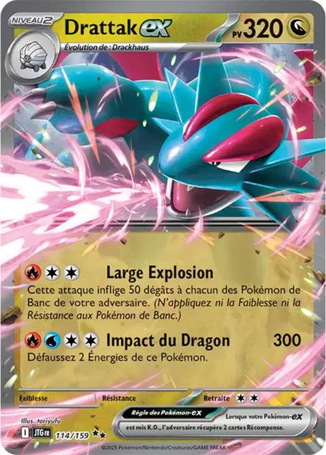 Pokémon - Drattak ex (JTG 114/159) - Aventures Ensemble