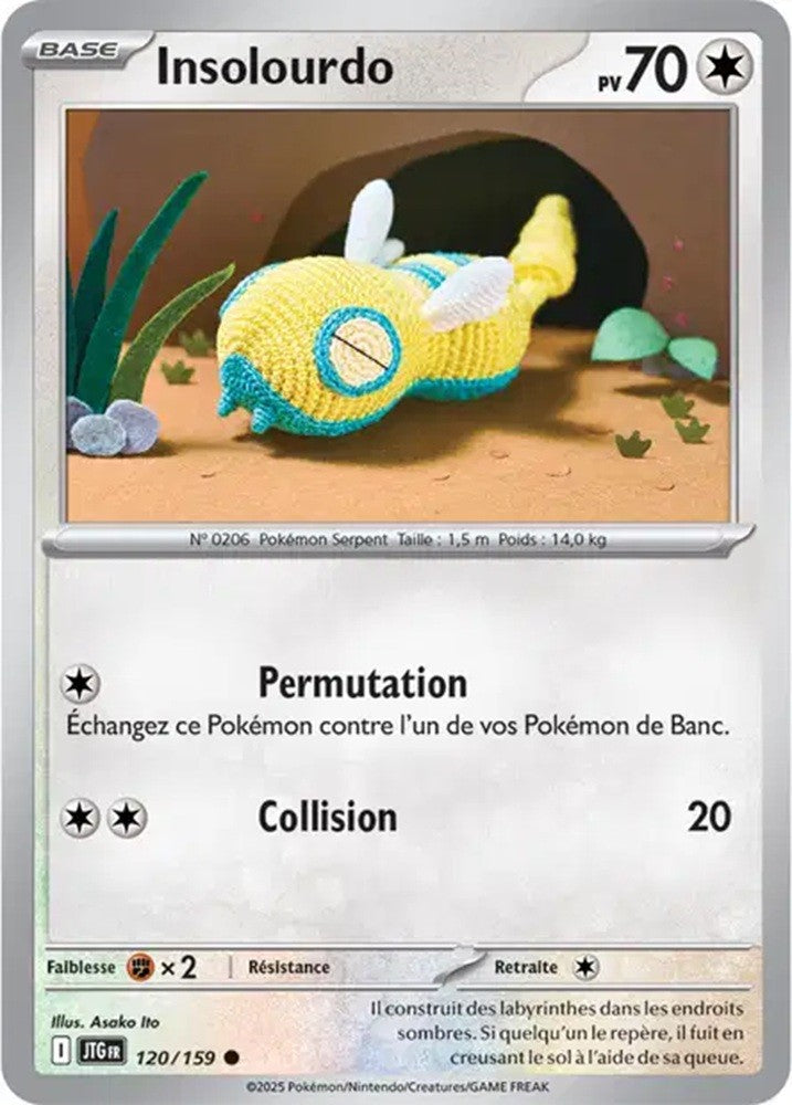 Pokémon - Insolourdo (JTG 120/159) - Aventures Ensemble