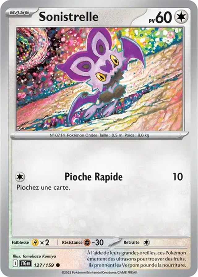 Pokémon - Sonistrelle (JTG 127/159) - Aventures Ensemble