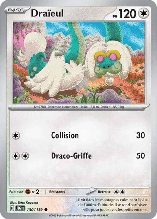 Pokémon - Draïeul (JTG 130/159) - Aventures Ensemble