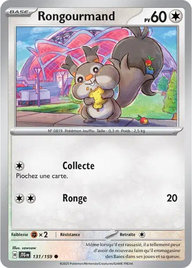 Pokémon - Rongourmand (JTG 131/159) - Aventures Ensemble