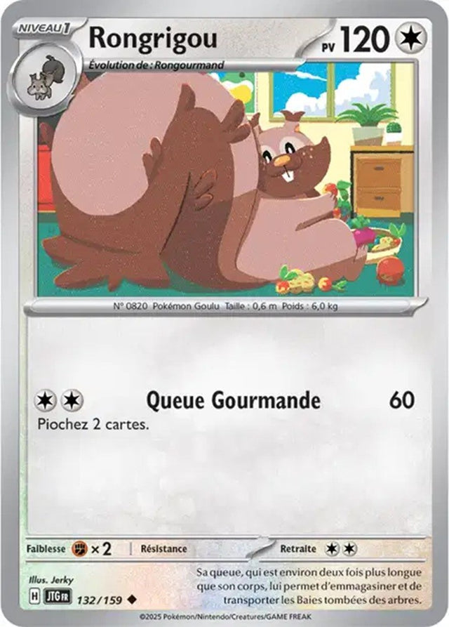 Pokémon - Rongrigou (JTG 132/159) - Aventures Ensemble