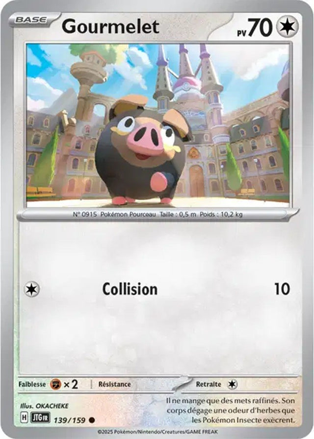 Pokémon - Gourmelet (JTG 139/159) - Aventures Ensemble