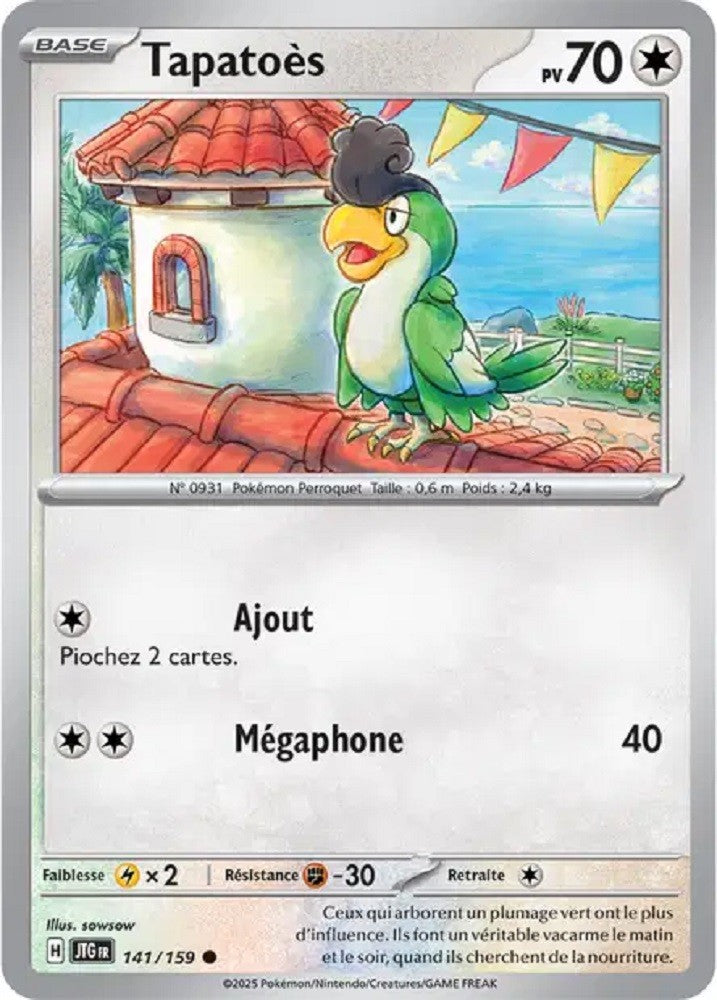 Pokémon - Tapatoès (JTG 141/159) - Aventures Ensemble
