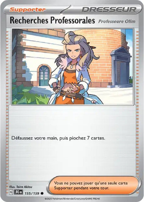 Pokémon - Recherches Professorales - Professeure Olim (JTG 155/159) - Aventures Ensemble