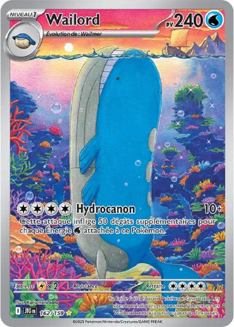 Pokémon - Wailord (JTG 162/159) - Aventures Ensemble