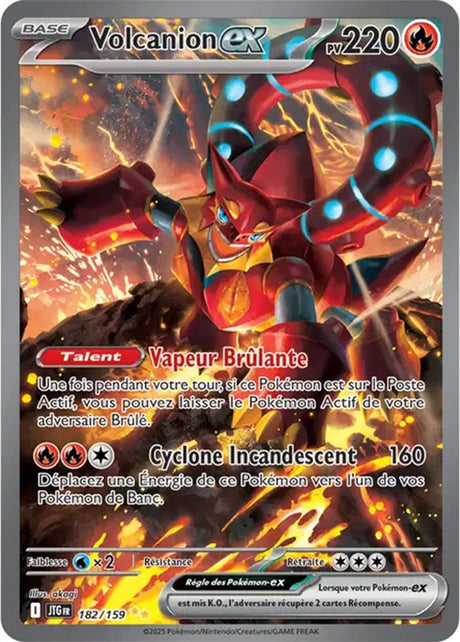 Pokémon - Volcanion ex (JTG 182/159) - Aventures Ensemble