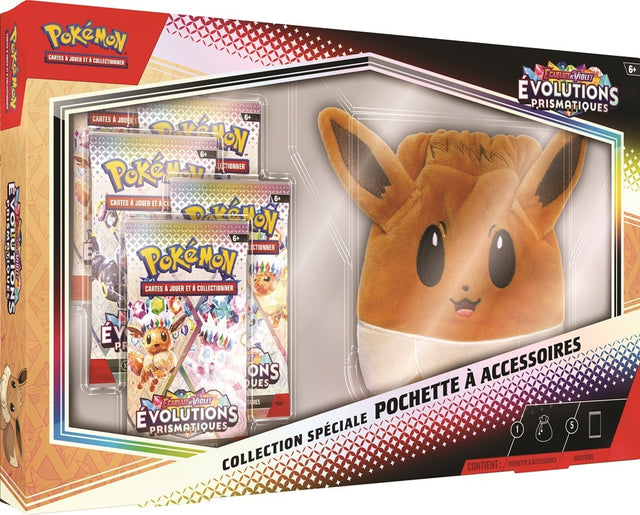 Pokémon - Coffret Collection Spéciale Pochette à Accessoires EV08.5 Évolutions Prismatiques