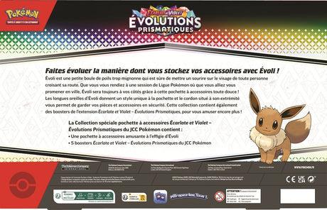 Pokémon - Coffret Collection Spéciale Pochette à Accessoires EV08.5 Évolutions Prismatiques