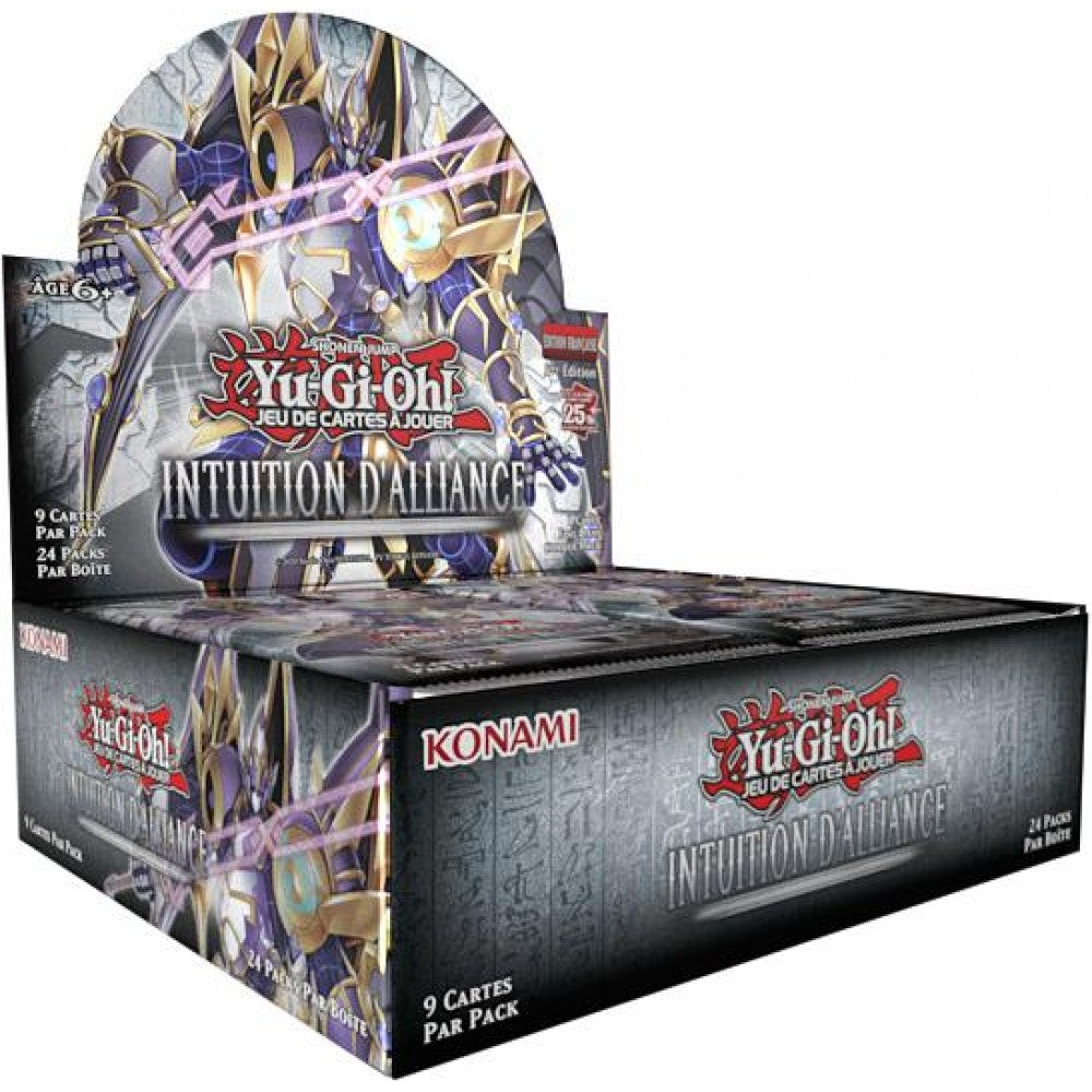 Yu-Gi-Oh! Display de 24 Boosters : Intuition d'Alliance