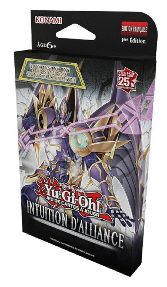 Yu-Gi-Oh! Pack de 3 boosters : Intuition d'Alliance