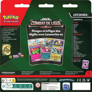 Pokémon - Deck Combat de Ligue : Lanssorien-ex