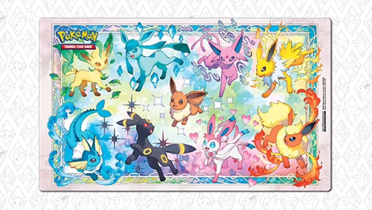Pokémon - Tapis Playmat Coffret Collection Super-Premium Évolutions Prismatiques EV08.5