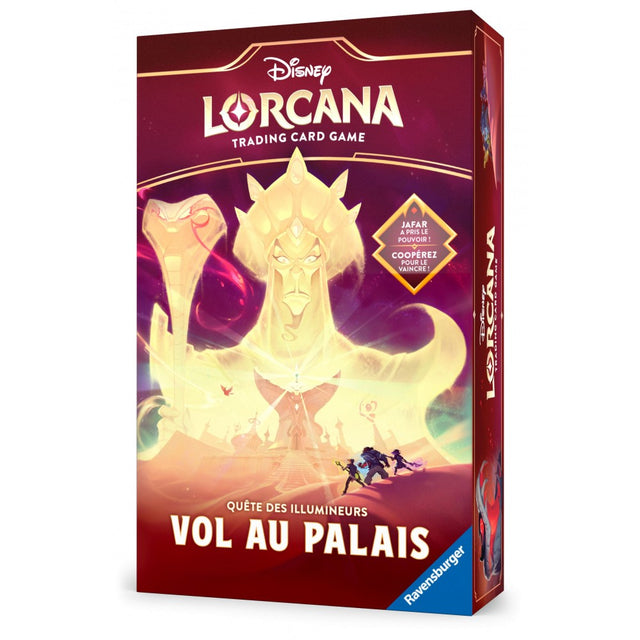 Coffret Quête des Illumineurs Vol au Palais Le Règne de Jafar Chapitre 8 - Disney Lorcana