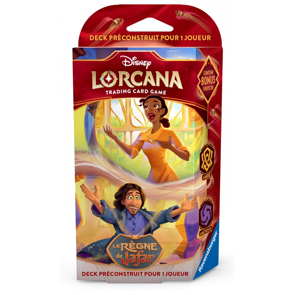 Deck de Démarrage Tiana et Bruno Le Règne de Jafar Chapitre 8 - Disney Lorcana