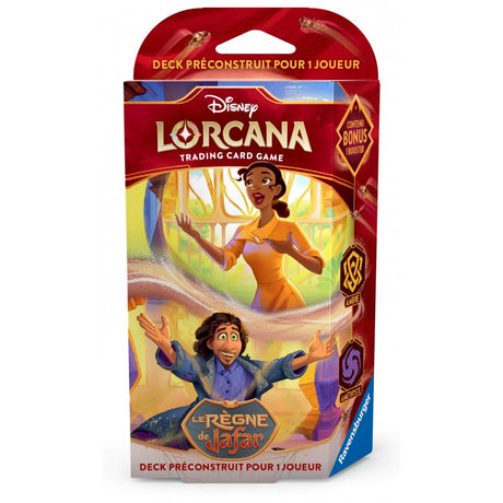 Deck de Démarrage Tiana et Bruno Le Règne de Jafar Chapitre 8 - Disney Lorcana