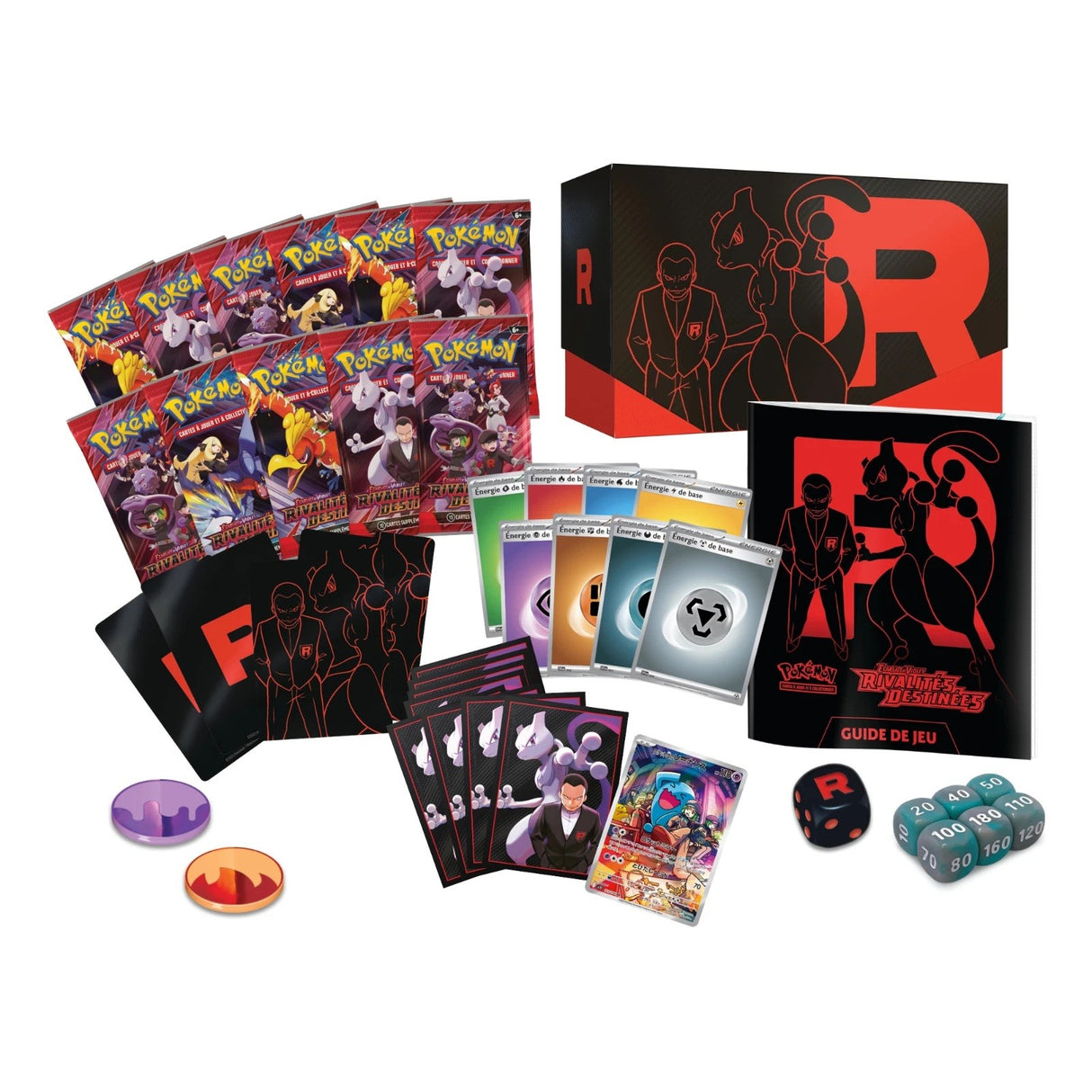 ETB / Coffret Dresseur d'Élite EV10 : Rivalités Destinées - Mewtwo & Giovanni - Pokémon