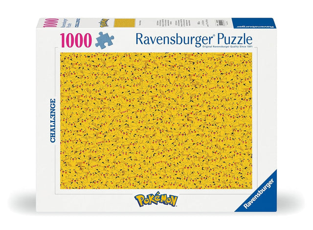 Ravensburger Puzzle - Pikachu Challenge - 1000 pièces