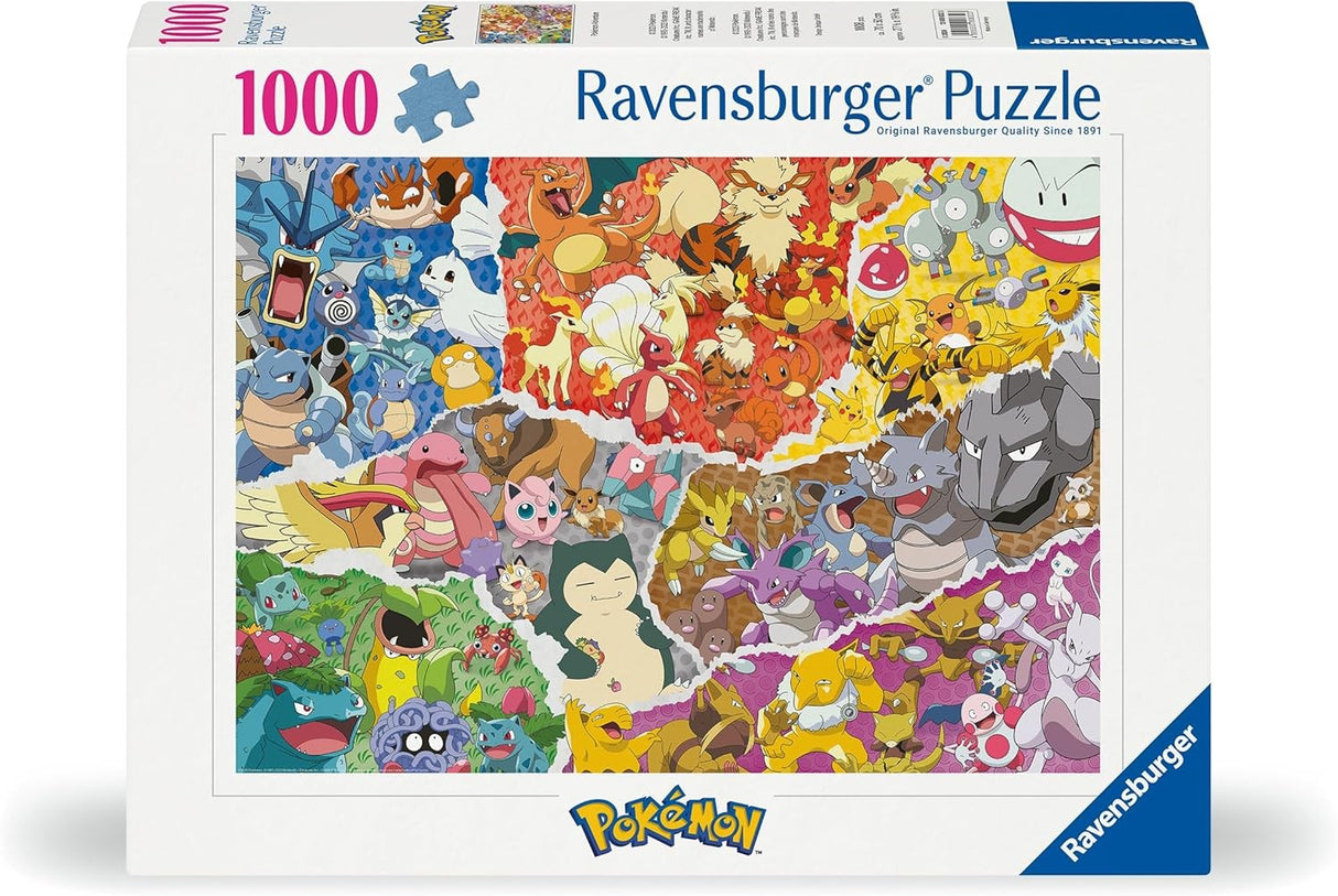 Ravensburger Puzzle - L'aventure Pokémon - 1000 pièces